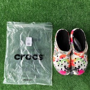 Crocs classic Lined Tie Dye Clog Mens 12